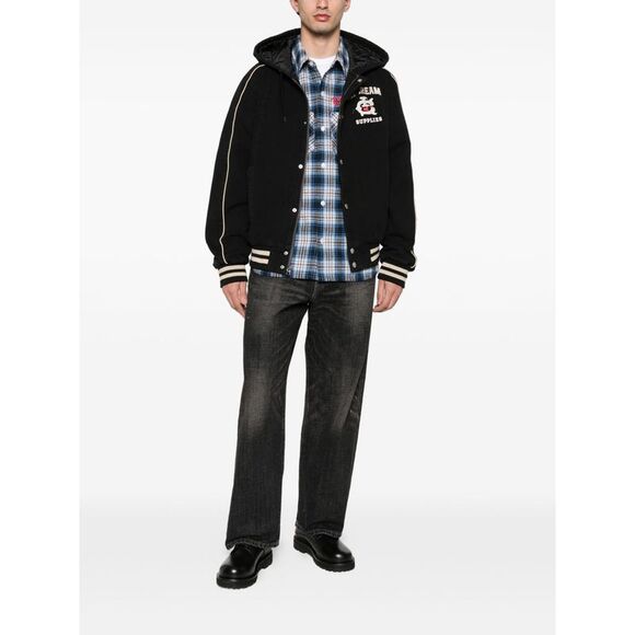 Icecream Men Checked Cotton Shirt
